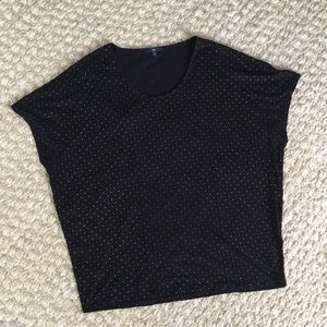 Dolman Sleeve Studded Shirt